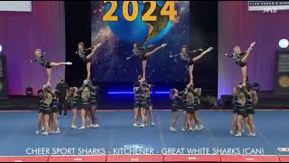 CheerSport Great White Sharks Semi Finals