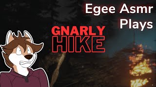 [Live Gamer ASMR] Egee plays Gnarly Hike | Spooky Forest Horror Survival Game 🤫