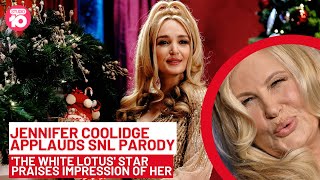 Jennifer Coolidge Applauds SNL Parody | Studio 10