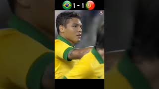 Portugal v Brazil 2013 Friendly Match Highlights #shorts #football #youtube