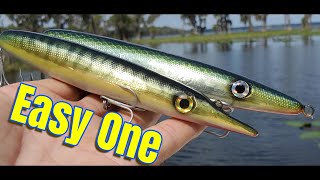 How to Make a Needlefish Plug,  Making a Wooden Striper Lure,  #surfcasting #luremaking