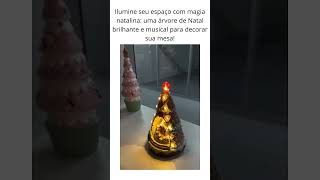 Árvore De Natal  Brilhante, Ornamento Musical  #shopee #achadosdashopee