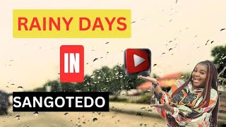 Rainy Day in Sangotedo Lekki: Flooded or Dry? | Surprising Vlog Adventure!