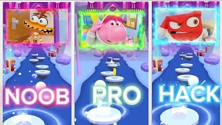 Inside out NOOB PRO HACK BATLLE  #12 #tileshop  #dance  #batllesound