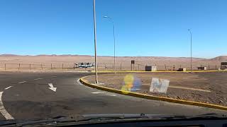 un jet privado en la cuesta de barrile sector tocopilla.