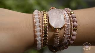 FREE:  The Loving Healer Rose Quartz Bracelet