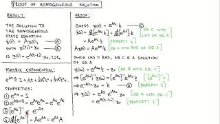 State variable control 18: Solving the homogeneous state equation, Part 2