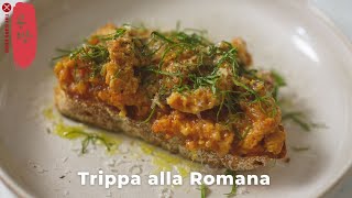 Tomato sauce and Trippa alla Romana, Roman style tripe | Italian style tripe recipe