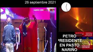 ✊🏿 25 septiembre PETRO EN PASTO NARIÑO #25S No más D1ctadura n4rcop4ram1litar #SOSColombia