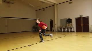 Early Morning Basketball Drills with Boston - 20170207 064936