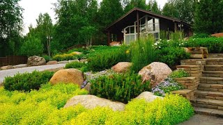 Идеи для ландшафтного дизайна и благоустройства участка /Decor and design Ideas for landscape design