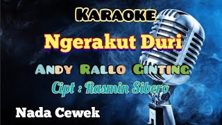 NGERAKUT DURI | USMAN GINTING | KARAOKE LAGU KARO | NADA CEWEK