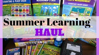 Huge Homeschool Haul, Lakeshore Learning Unboxing Video