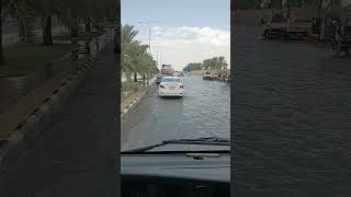 A Rainy day in Saudi Arabia