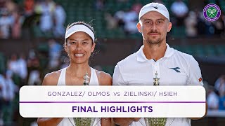 Thrilling Mixed Doubles | Gonzalez/ Olmos vs. Zielinski/ Hsieh | Final | Highlights | Wimbledon 2024