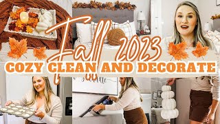 2023 FALL CLEAN AND DECORATE 🍂 COZY FALL HOME DECOR | MarieLove