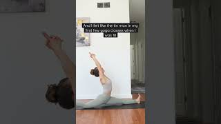 I used to be super inflexible…and look at me now!  #vinyasayoga #yogapractice #yogainspiration