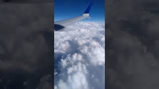 clouds from plane on June 28, 2022