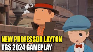 Professor Layton and the New World of Steam: 6 minutes of gameplay | TGS 2024