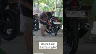 Kayaknya banyak nyamuk di motorku kali ya?😁 #teknik #cucimotor #trending