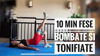 10 min Pentru fese bombate (glute Bridge ) Antrenament acasa