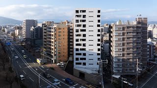 MONOCHROME in Fukuoka Residential Complex By SAKO Architects In FUKUOKA, JAPAN