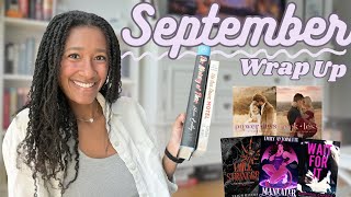 my sept reads 🕷️ working my way out of a reading slump