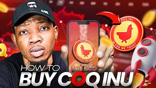 How To Buy Crypto "COQ INU" Fast | COQ INU Crypto Memecoin