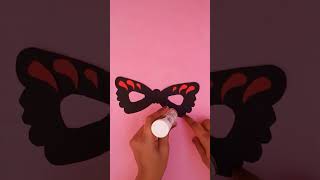 Beautiful paper mask easy to make #shorts#papercraft#mask##beautiful#trending