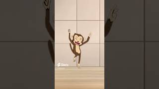 monkey dance #اطفال #انيميست