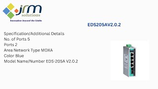 MOXA EDS205AV2.0.2