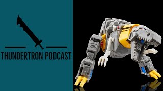 Thundertron Podcast: Transformers Comic Edition Leader Class Grimlock Revealed (Thoughts)