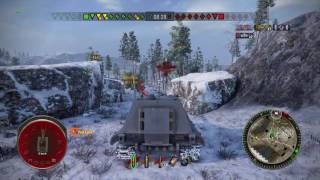 ZeaK10zj Jg Pz E100 Sniper shot!! (World of Tanks Console)