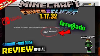 👉Nueva Actualización Minecraft Pe 1.17.32 OFICIAL REVIEW En Español | Minecraft Bedrock 1.17.32.02