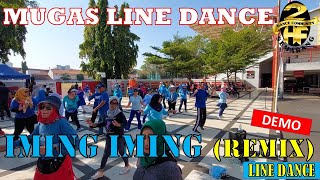 DEMO #IMING #IMING #REMIX #linedance | MUGAS #semarang - 2HF Dance #Community #viraldance #viralsong