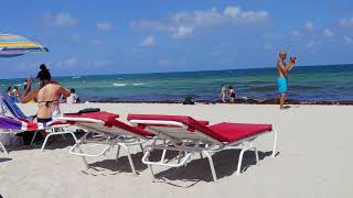 Beach bum afternoon on South Beach.