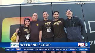 Fox 5 Weekend Scoop Padres Pedal the Cause