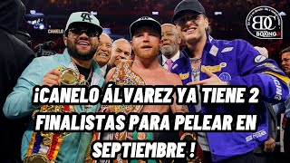 Canelo Álvarez ya tendría todo listo para su pelea en septiembre