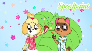 [SPEEDPAINT] Animal Crossing New Horizons: First Anniversary