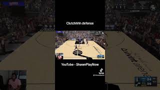 This DEFENSE Won Me This Game! NBA 2K23 Playnow Online #nba #nba2k23 #gaming #basketball #shorts