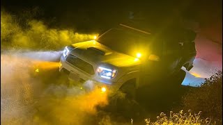 Off-roading at Cleghorn Ridge Trail  Night Run