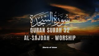 Surah Al Sajdah |with English Subtitles |Ayat 1 to 6 |Beautiful Recitation |#quran#islamic