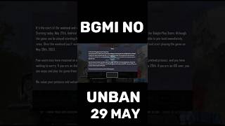 BGMI Servers😭 Not start in 29 May😭 #gaming #bgmiindia #bgmi