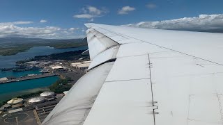 American Airlines Boeing 777-200ER Descent and Landing in Honolulu