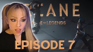 I cannot believe she did that... | NEW Anime Fan reacts to Arcane Ep. 7