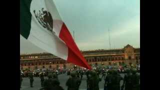 Arreo de Bandera Monumental Zócalo Capitalino