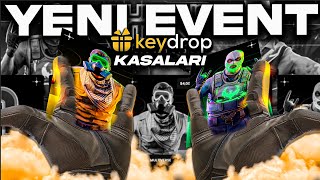 KEYDROP YENİ EVENT KASALARI - BEDAVA 12 KASA - 300$ GERÇEK BAKİYE KATLAMA - PROMO COD:FERO1