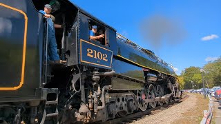 Reading T-1 2102 Reverse Move Into Jim Thorpe Station