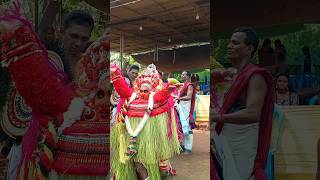 വിഷ്ണുമൂർത്തി തെയ്യം |#vishnumoorthy#narasimhamantra#theyyam#theyyamkerala#theyyamkali#shortsfeed