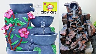 Cement Craft - Awesome Top 2 Indoor Tabletop Waterfall Fountains | Cemented Handmade Water Fountains